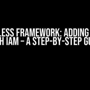 Serverless Framework: Adding a Layer with IAM – A Step-by-Step Guide